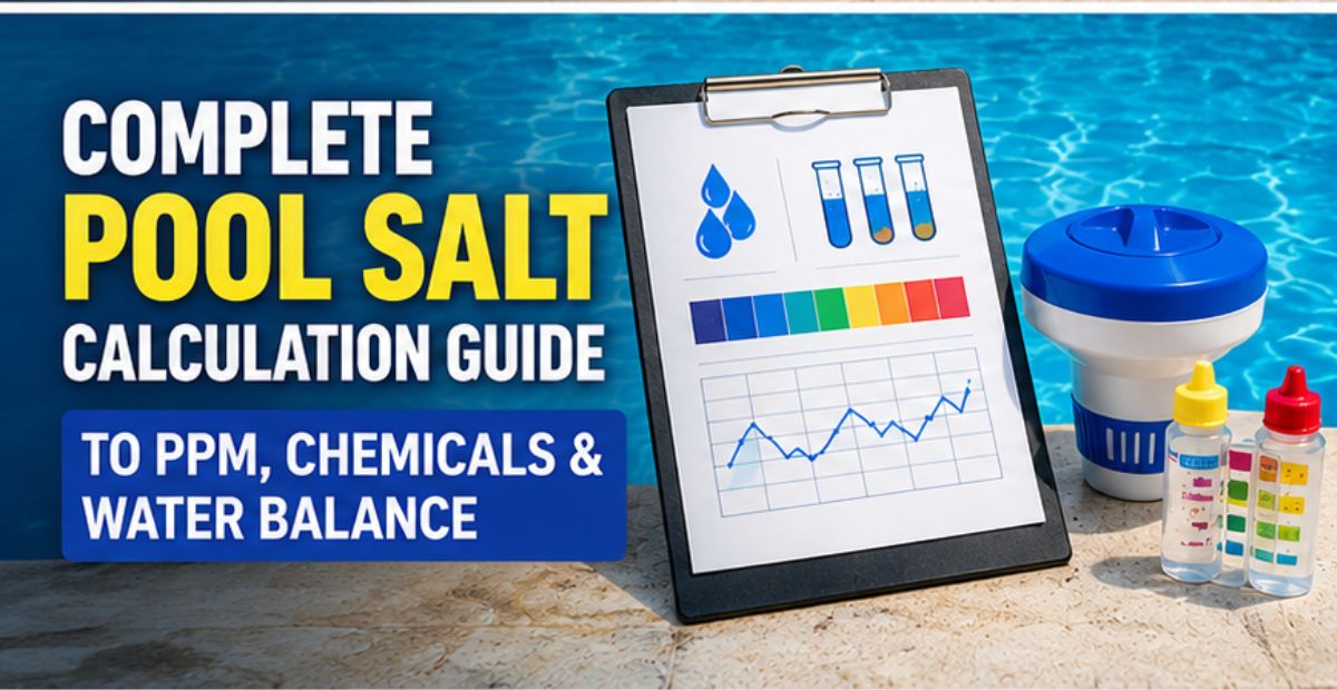 Pool Salt Calculation Guide to PPM, Chemicals & Water Balance