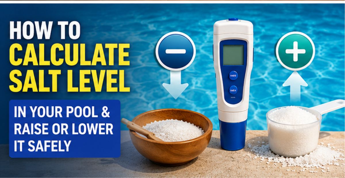 How to Calculate Salt Level in Your Pool & Raise or Lower It Safely