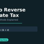 Reverse Tax by State & Country: US, Canada & UK