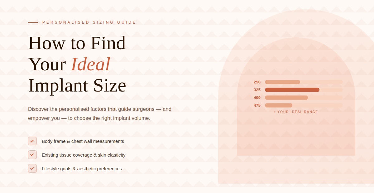 How to Find Your Ideal Breast Implant Size