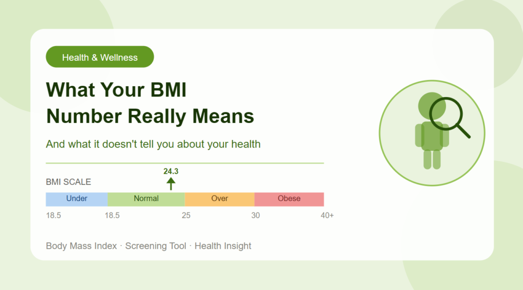 What Your BMI Number Actually Tells You About Your Health