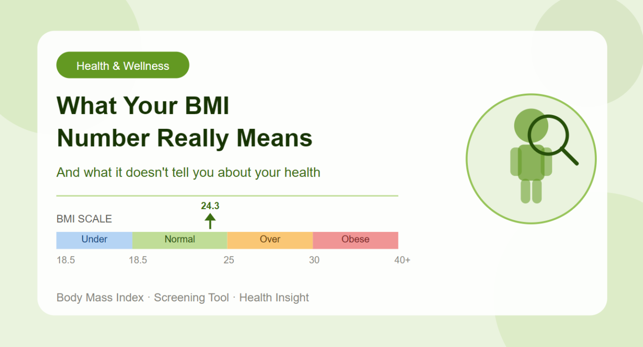What Your BMI Number Actually Tells You About Your Health