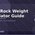 River Rock Coverage Chart: Yards, Tons, and Square Feet
