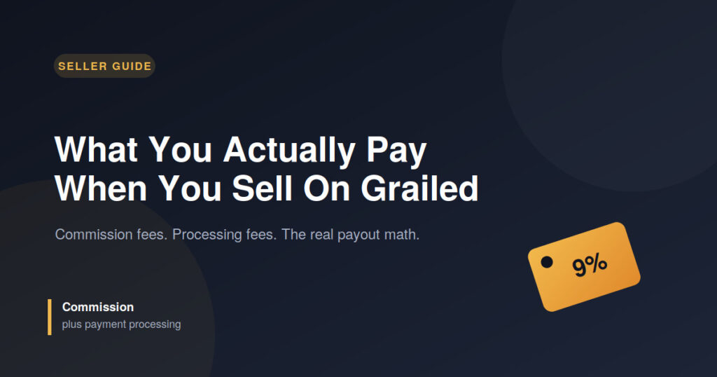 What You Actually Pay When You Sell On Grailed