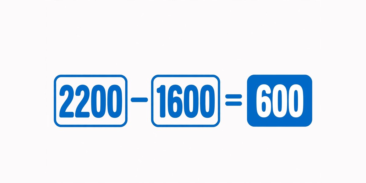Illustration of a person weighing food on a scale next to a chart showing calories in versus calories out