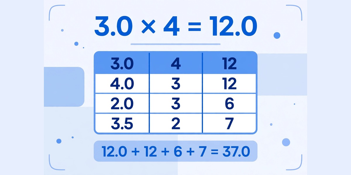 Student calculating GPA with a calculator and grade chart