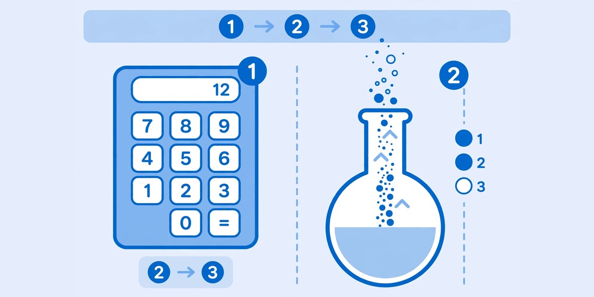 Solving the ideal gas law equation step by step