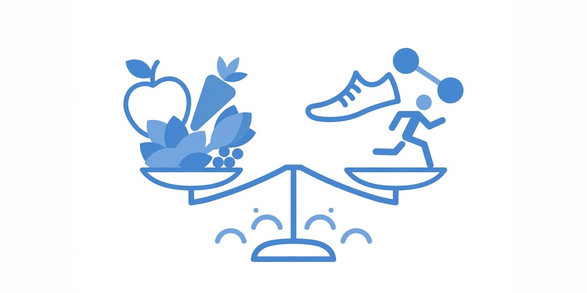 Illustration showing how BMR plus activity equals TDEE, with a calorie deficit arrow pointing to a lower daily target