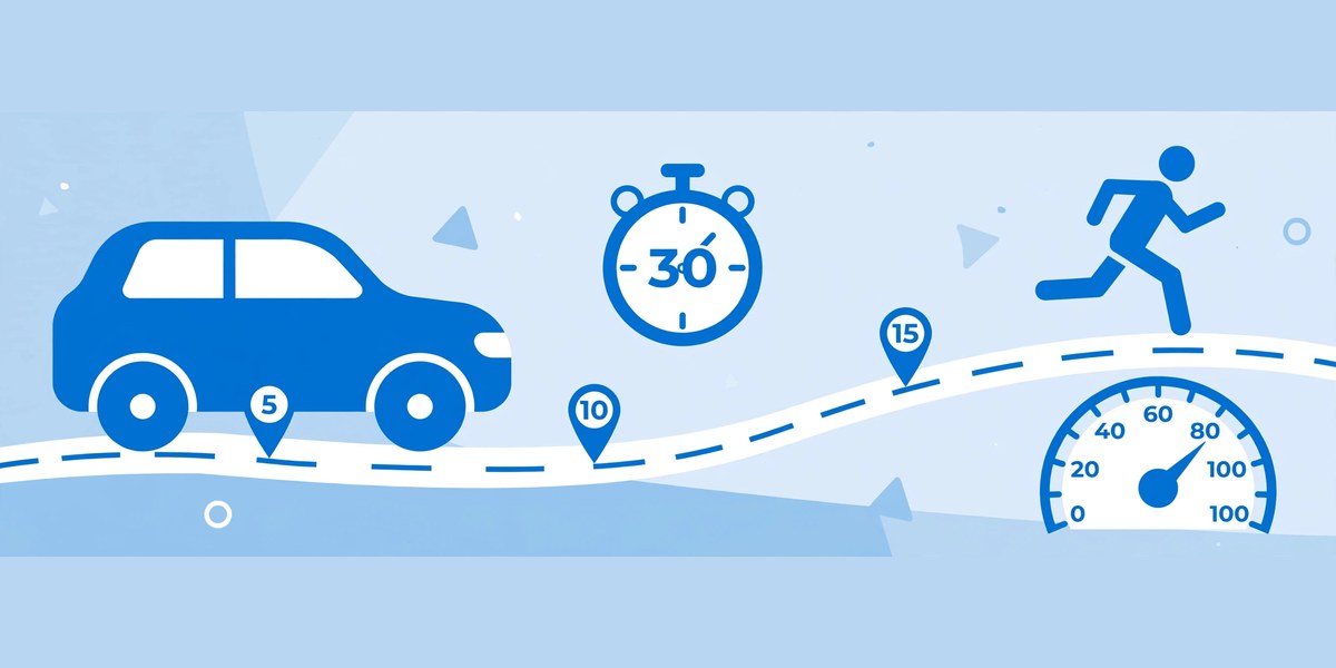 Speed distance time calculator tool with formula triangle diagram