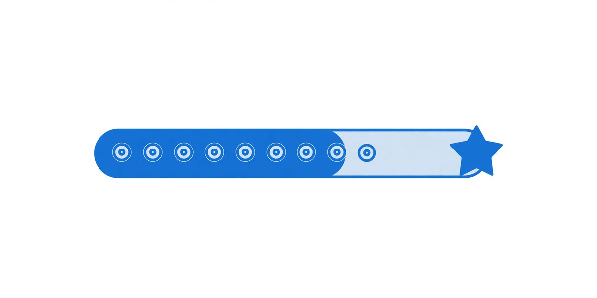Savings goal calculator showing progress toward a savings target